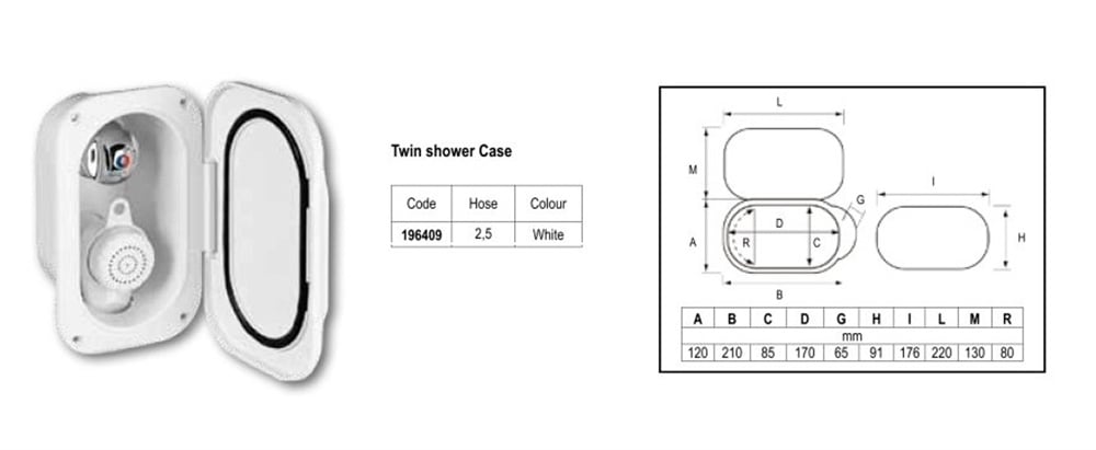 Karavan Dış Duş Seti - Sıcak  ve Soğuk