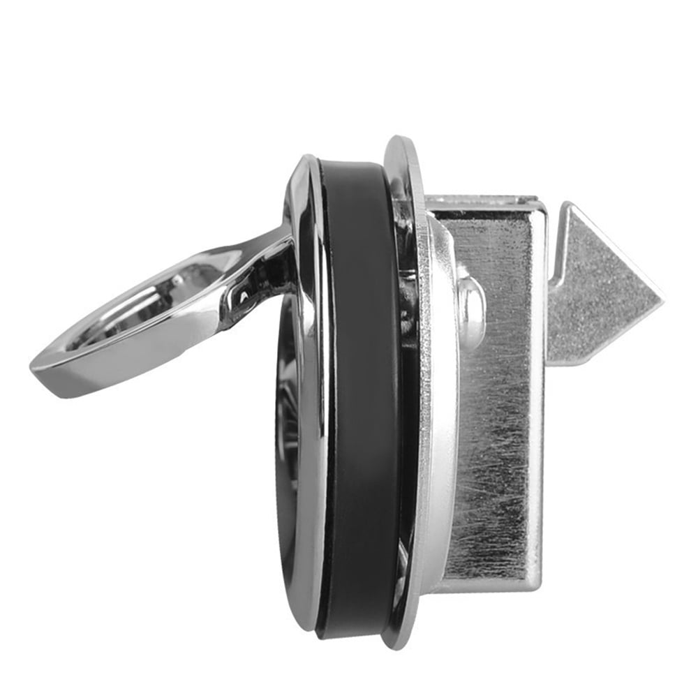 Karavan Dolap Düğmesi - Bas-Çek - Krom Kulp - Küçük - BR2800CH