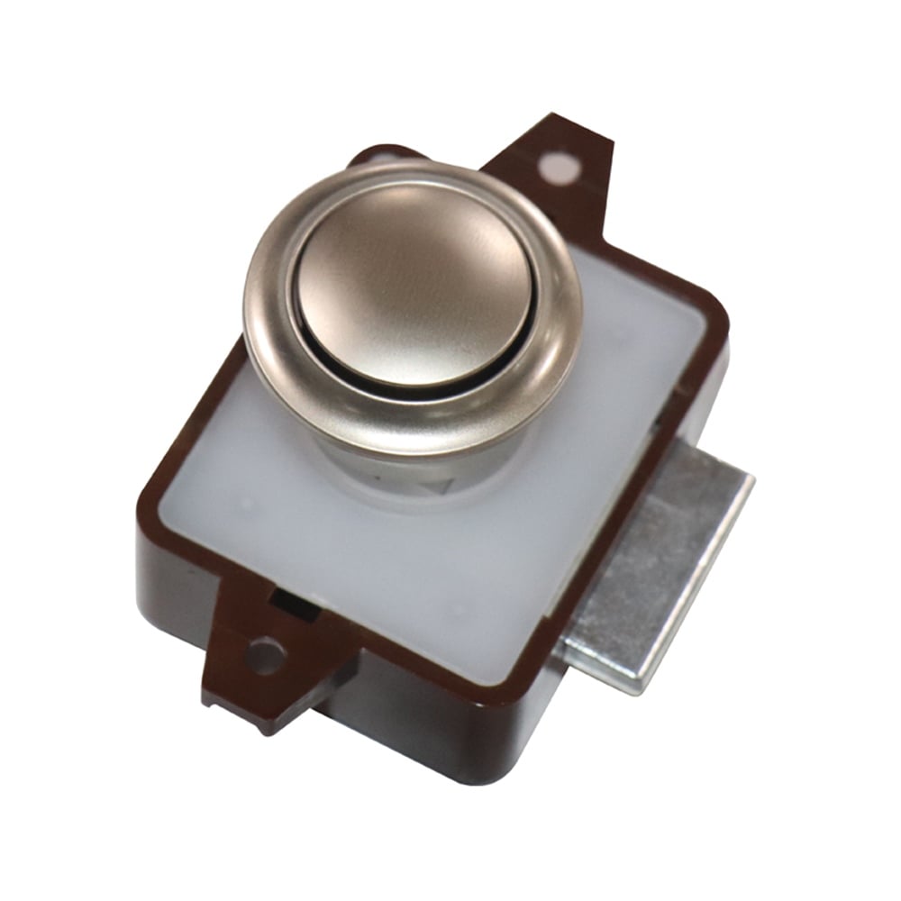 Karavan Dolap Düğmesi - Bas-Çek - Yuvarlak Buton - RV4006