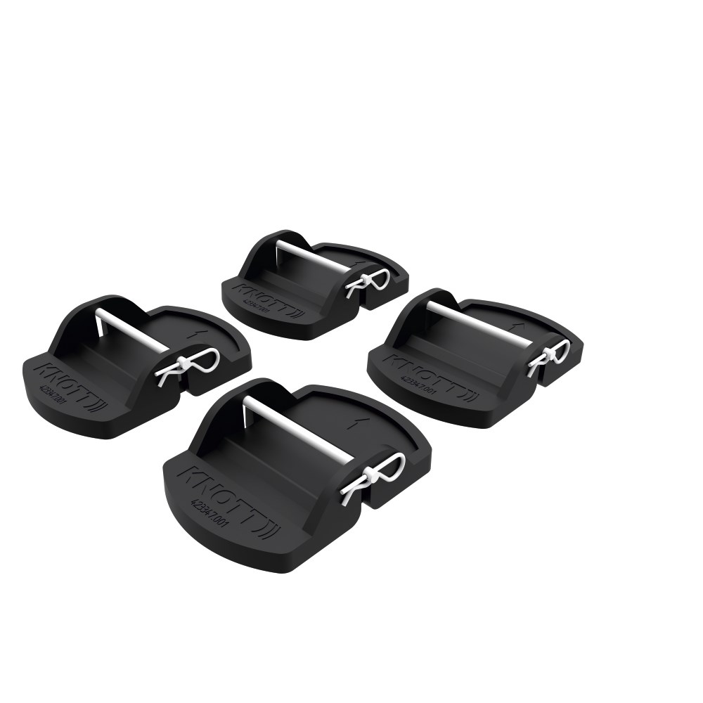 Karavan Köşe Destek Ayağı Tabanı - Plastik - 4 adet - Knott