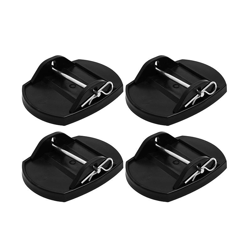 Karavan Köşe Destek Ayağı Tabanı - Plastik - 4 adet