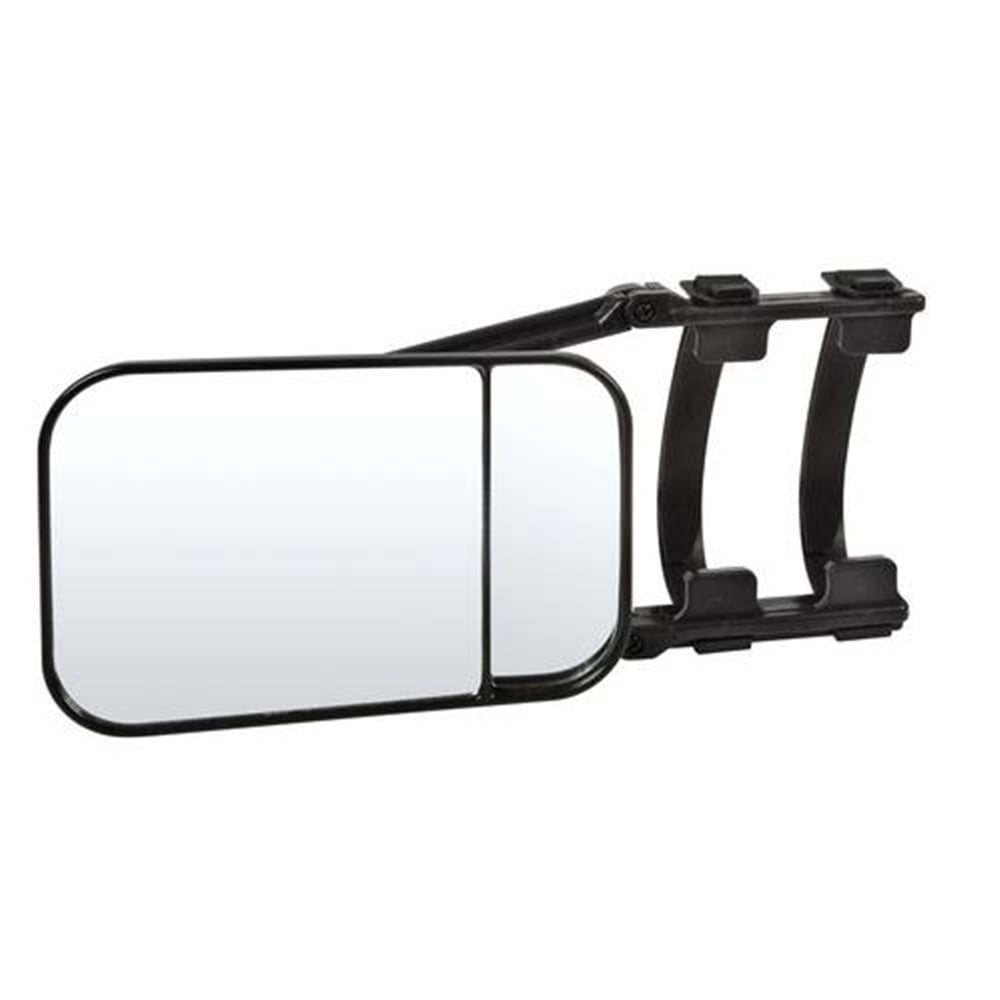 Karavan Yan İlave Geniş Görüş Aynası - Düz ve Konveks Lensli - Tek