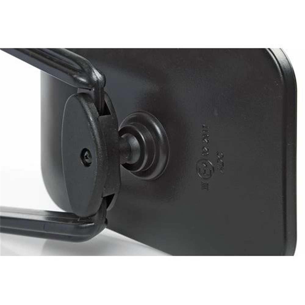 Karavan Yan İlave Geniş Görüş Aynası - Düz ve Konveks Lensli - Tek