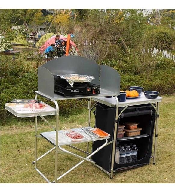 Katlanabilir Portatif Kamp Mutfağı
