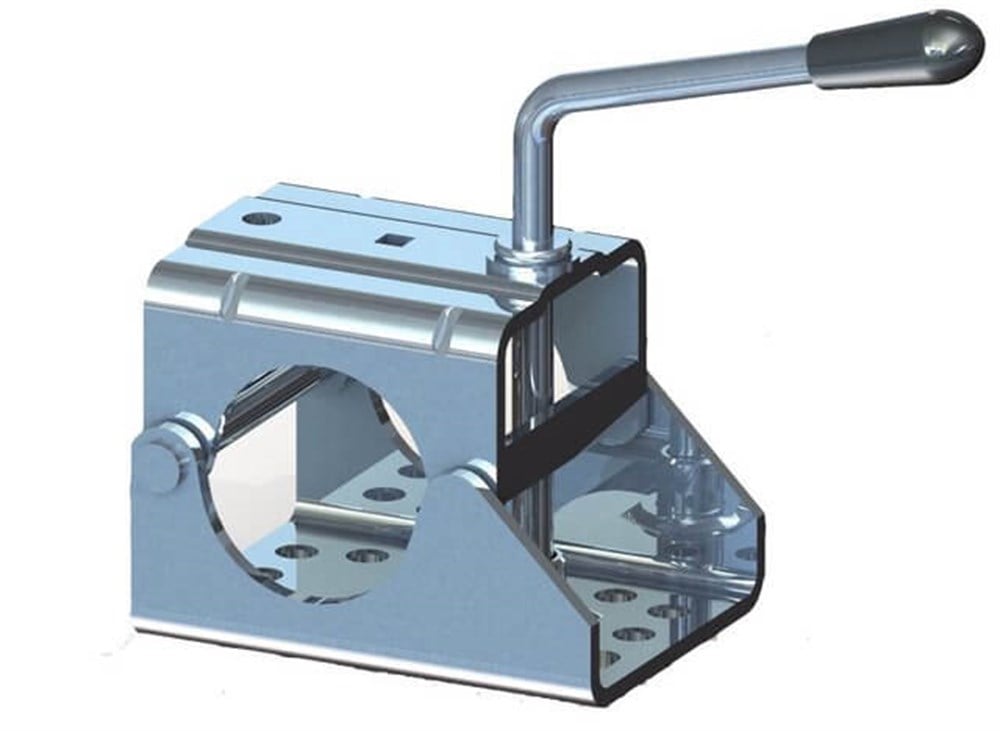 Römork & Karavan Destek Tekerleği Kelepçesi - 60 mm