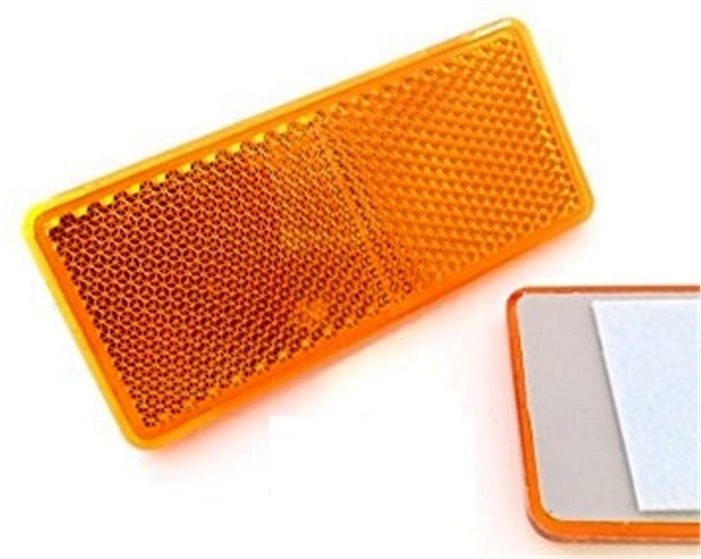 Römork & Karavan Dikdörtgen Reflektör - 76x34 mm - Yapışkanlı