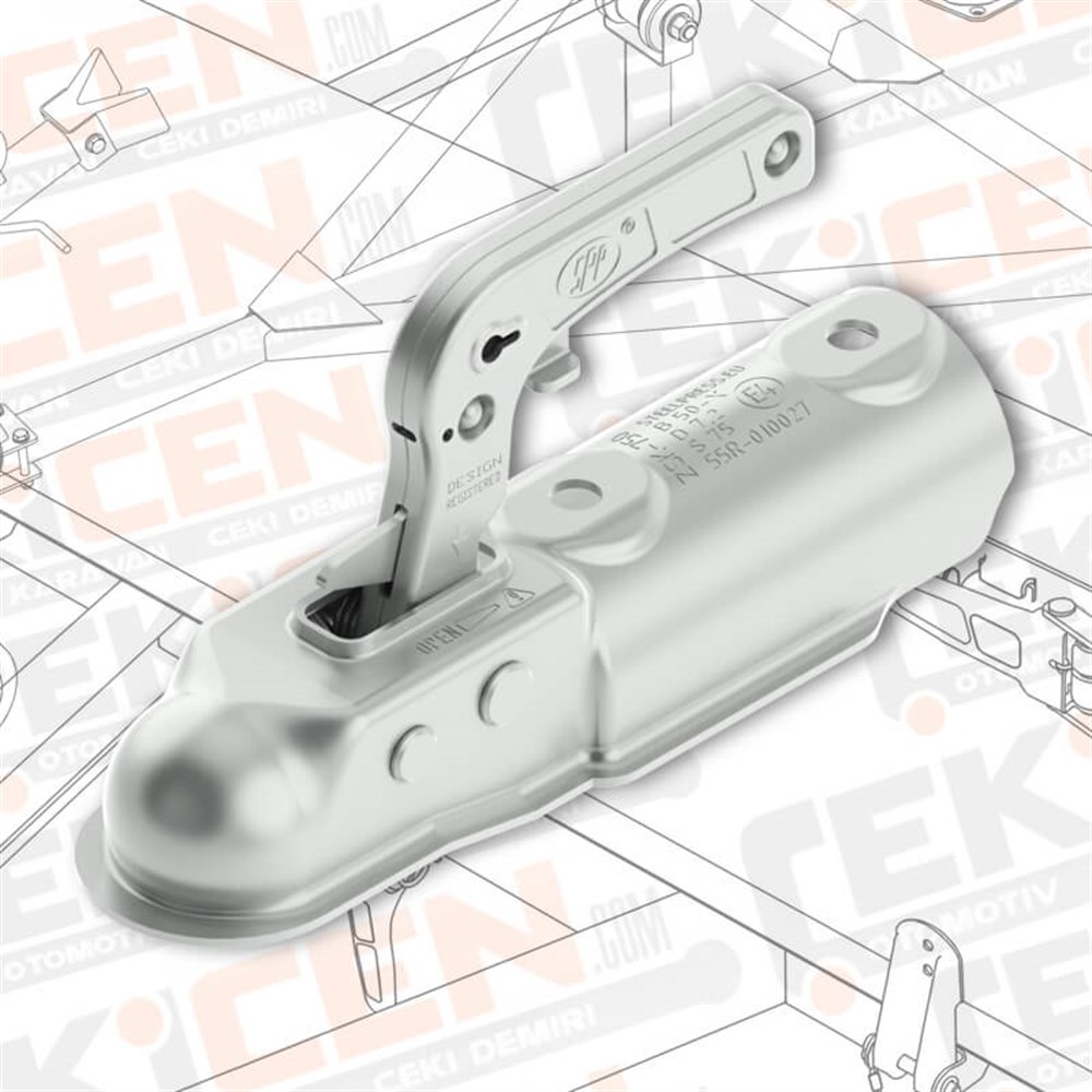 Römork & Karavan Kaplin - 750 Kg - Yuvarlak 60 mm Bağlantı