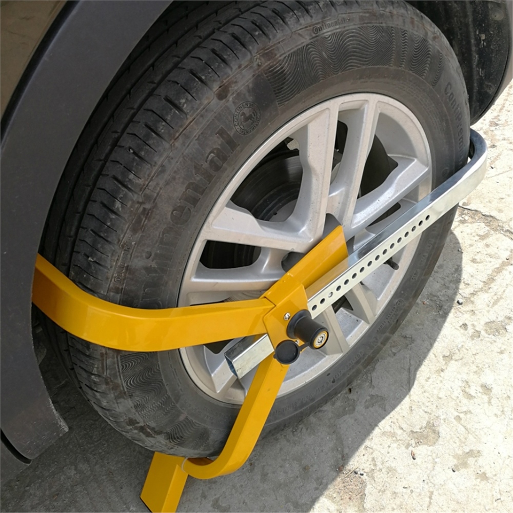 Römork & Karavan Tekerlek Kilidi  - Üç Ayaklı Tip