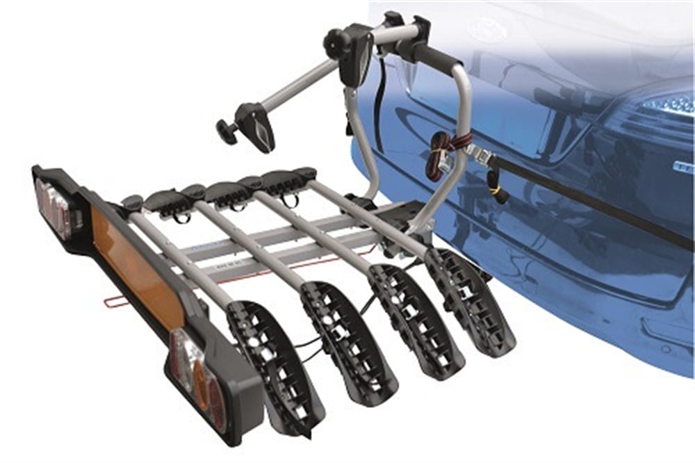 Siena 4 Bisiklet Taşıyıcı - Çeki Topuzuna Montaj - Arka Aydınlatmalı