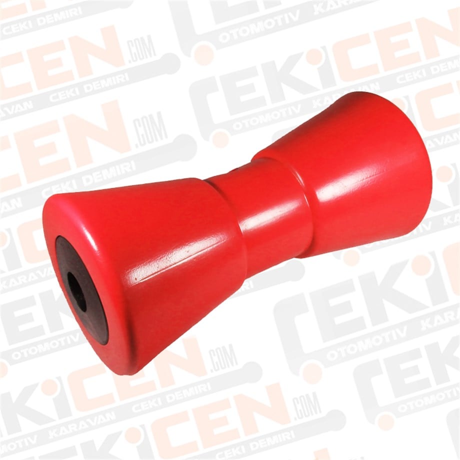 Tekne Römorku Orta Makara - 200 mm - Kırmızı