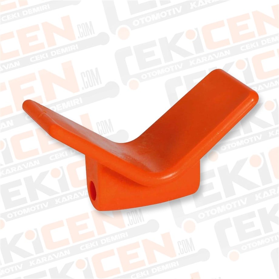 Tekne Römorku Pruva V takoz - Geniş Açılı - Turuncu