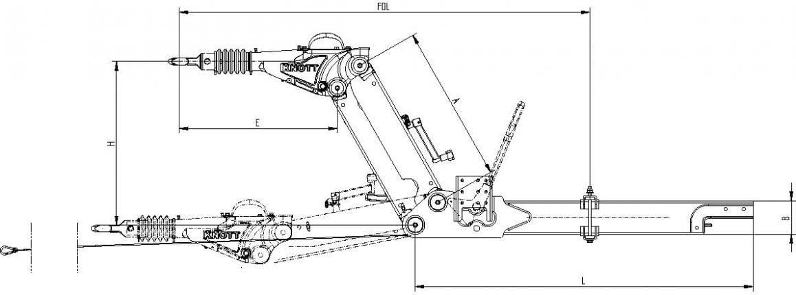 Yükseklik Ayarlı Çeki Oku Tertibatı - KNOTT