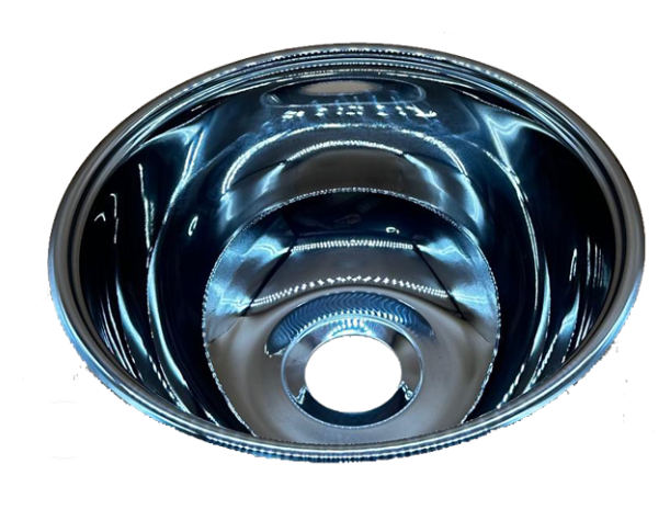 Yuvarlak 304 Paslanmaz Çelik Eviye – 29 cm Küre Lavabo