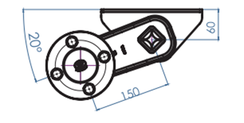 750 Kg Frensiz Torsiyon Dingil - SPP