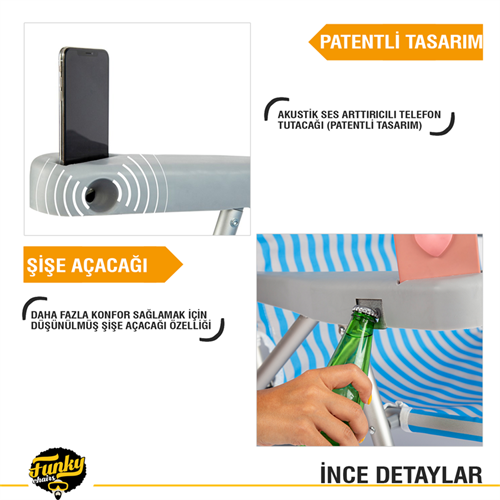 Beach Star Plaj Şezlong Sandalye