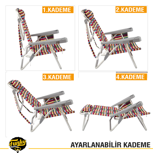 Beach Star Plaj Şezlong Sandalye
