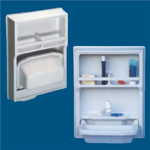 CKW ABS Katlanır Dolaplı Banyo Lavabosu - 5140