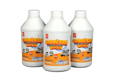 Corai Kem Blue Mavi Su Atık Tankı Kimyasalı - Mavi Su - 1 Lt