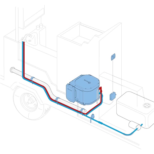 Karavan Su Isıtıcısı - Gazlı - Truma Boiler B10