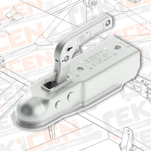 Römork & Karavan Kaplin - 1300 Kg - Dörtköşe 60 mm Bağlantı