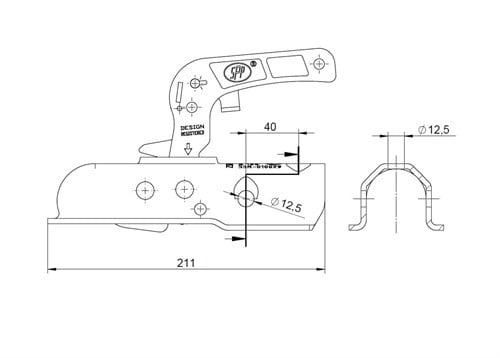 Römork & Karavan Kaplin - 1300 Kg - Yuvarlak 45 mm Bağlantı