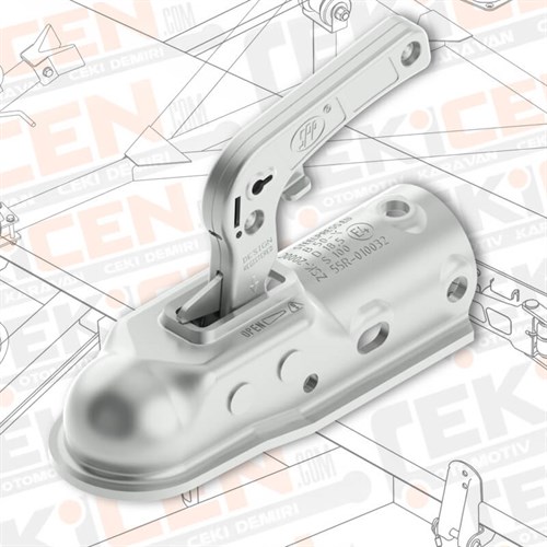 Römork & Karavan Kaplin - 2000 Kg - Yuvarlak 50 mm Bağlantı