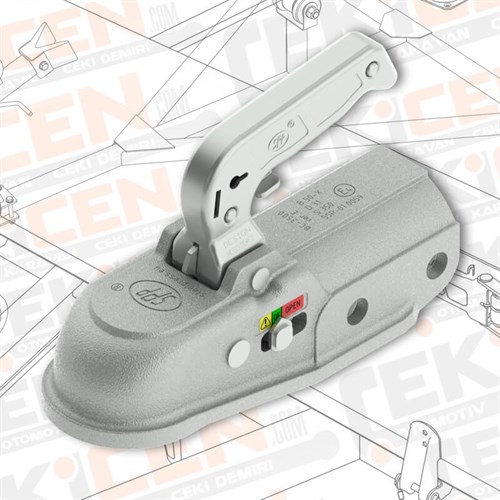 Römork & Karavan Kaplin - 3500 Kg - Yuvarlak 60 mm Bağlantı - DÖKÜM