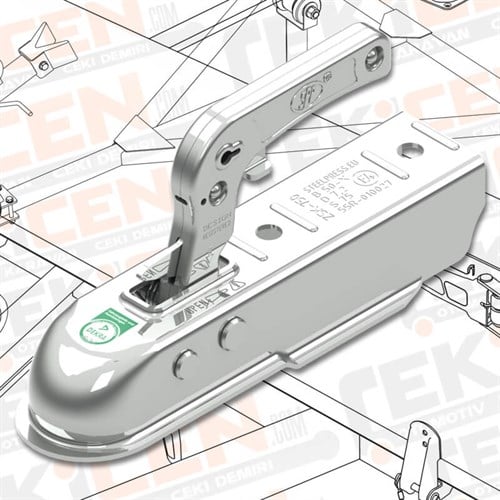 Römork & Karavan Kaplin - 750 Kg - Dörtköşe 50 mm Bağlantı