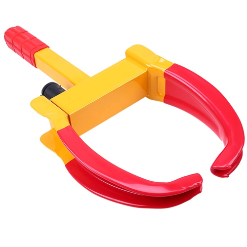 Römork & Karavan Tekerlek Kilidi  - Üniversal Çift Kollu Tip