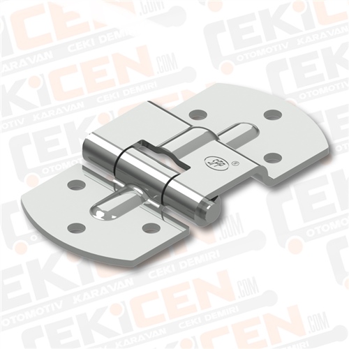 Römork Kasa Menteşesi - 125 mm x 60 mm