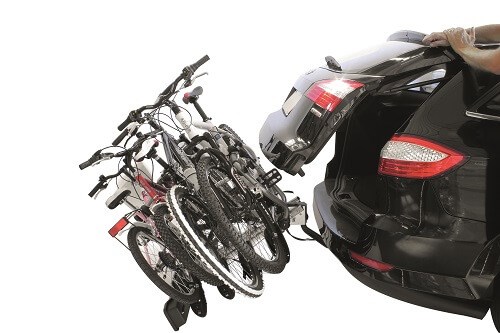 Siena 4 Bisiklet Taşıyıcı - Çeki Topuzuna Montaj - Arka Aydınlatmalı