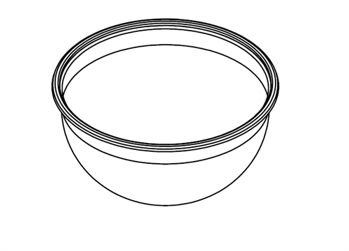 Yuvarlak 304 Paslanmaz Çelik Eviye – 26 cm Küre Lavabo