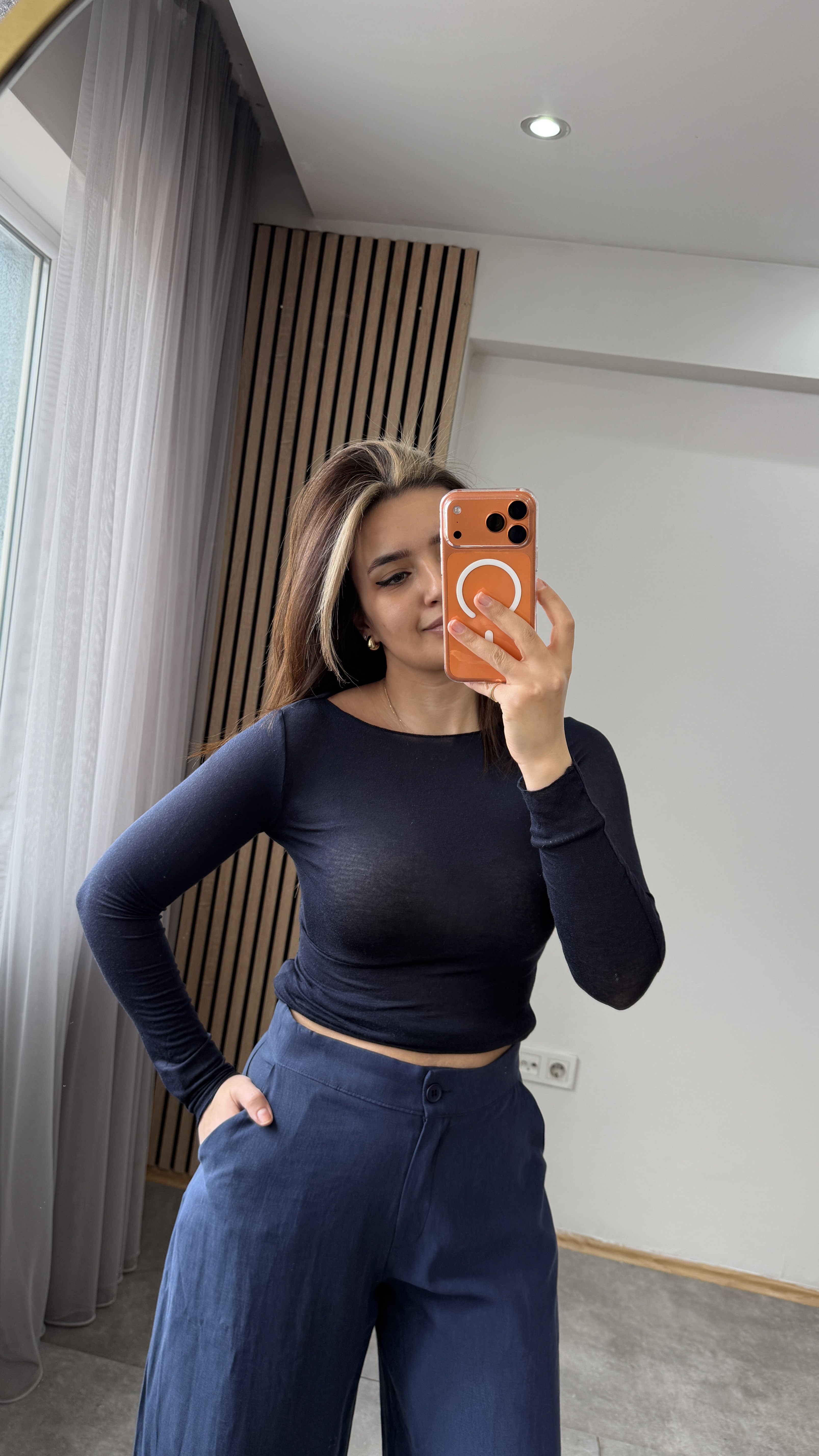 İNCE KAŞMİR BLUZ LACİ