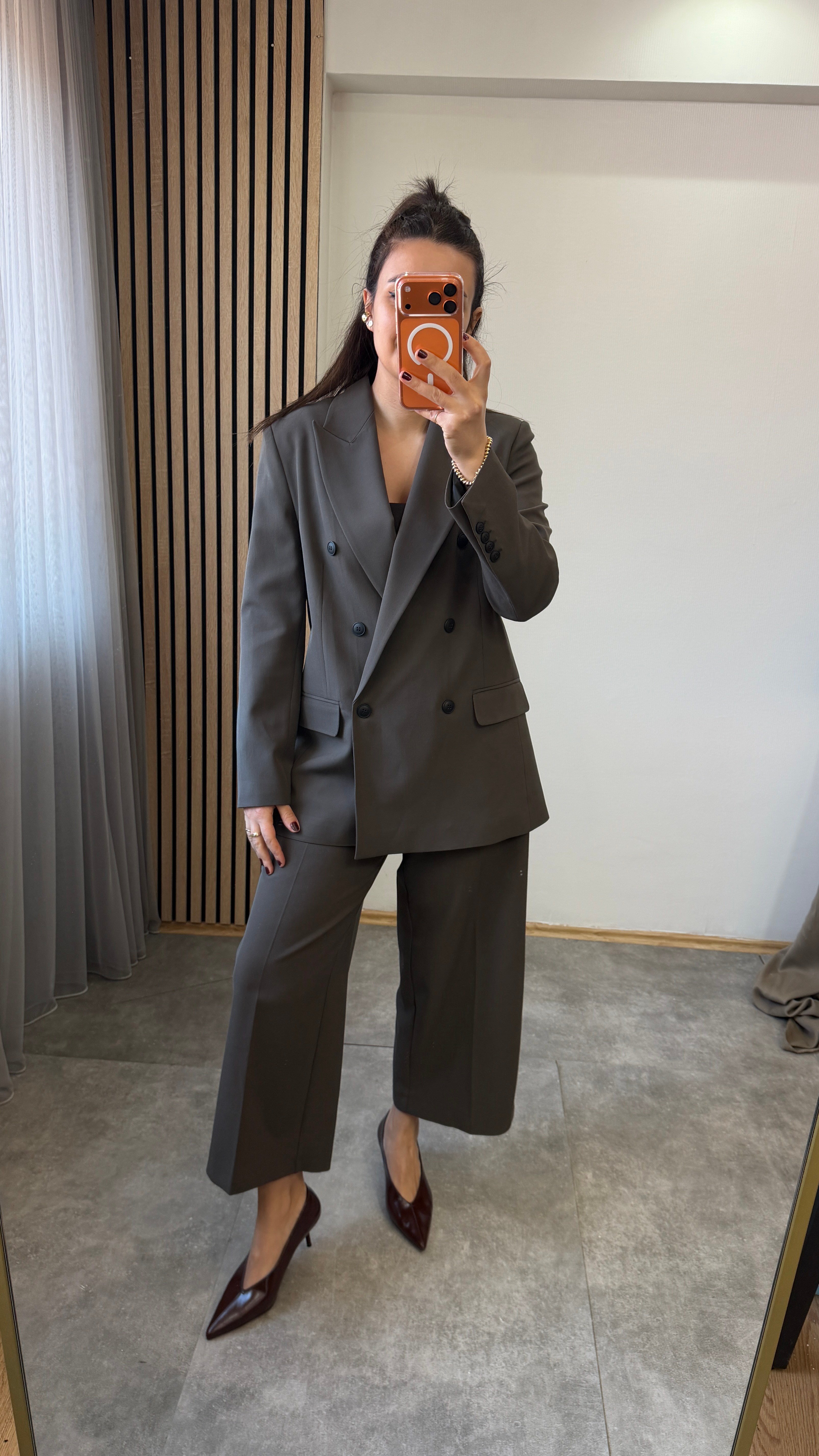 KRUVAZE BLAZER HAKİ