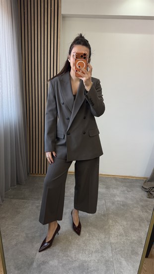 KRUVAZE BLAZER HAKİ