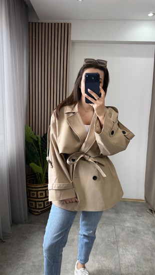 NOVA TRENÇ CAMEL 