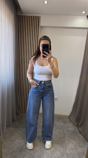 TAŞLI BAGGY JEAN 