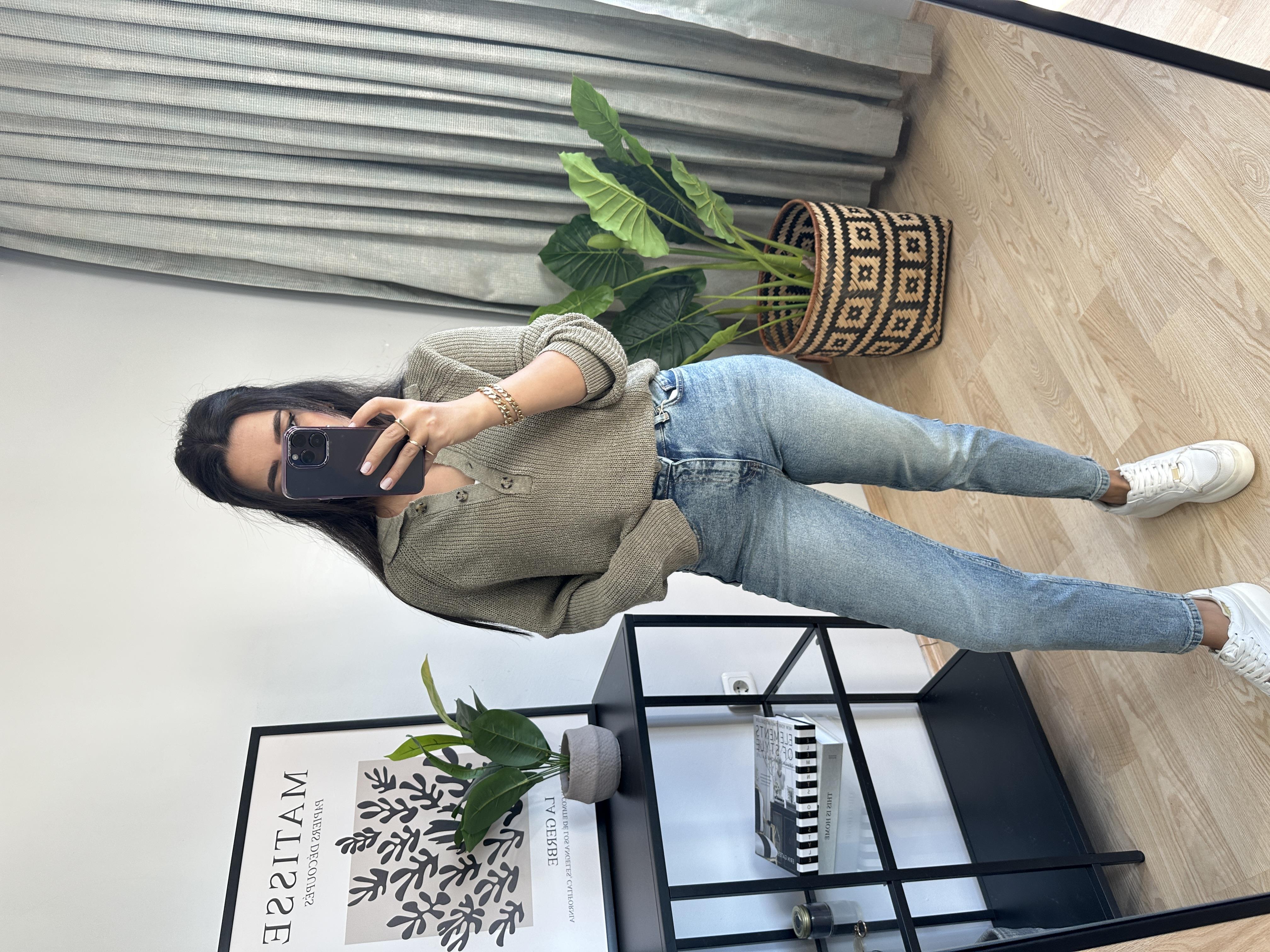 DİLVİN KAR YIKAMA MOM JEAN