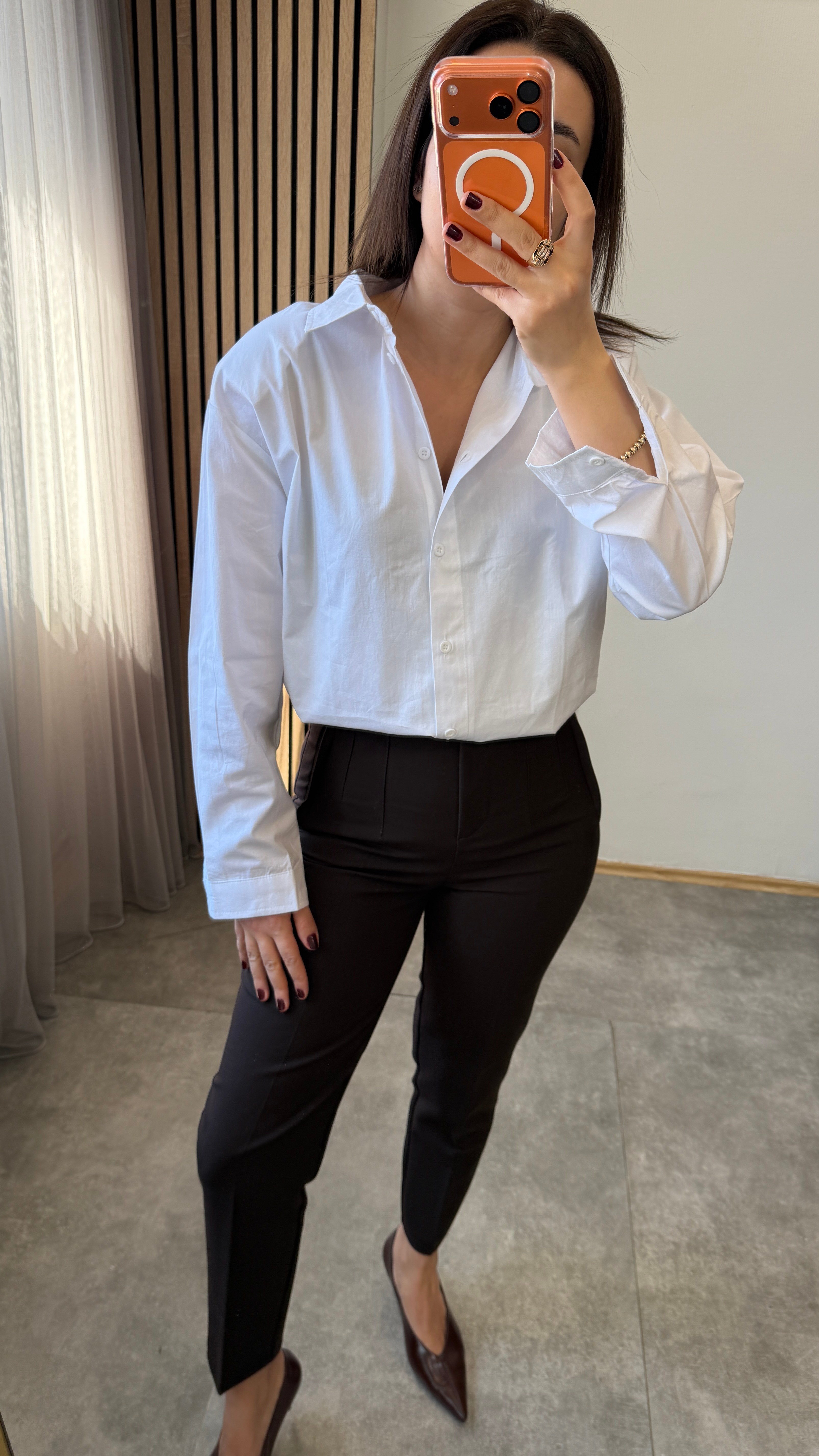 KAROL PENSLİ PANTOLON ACI KAHVE