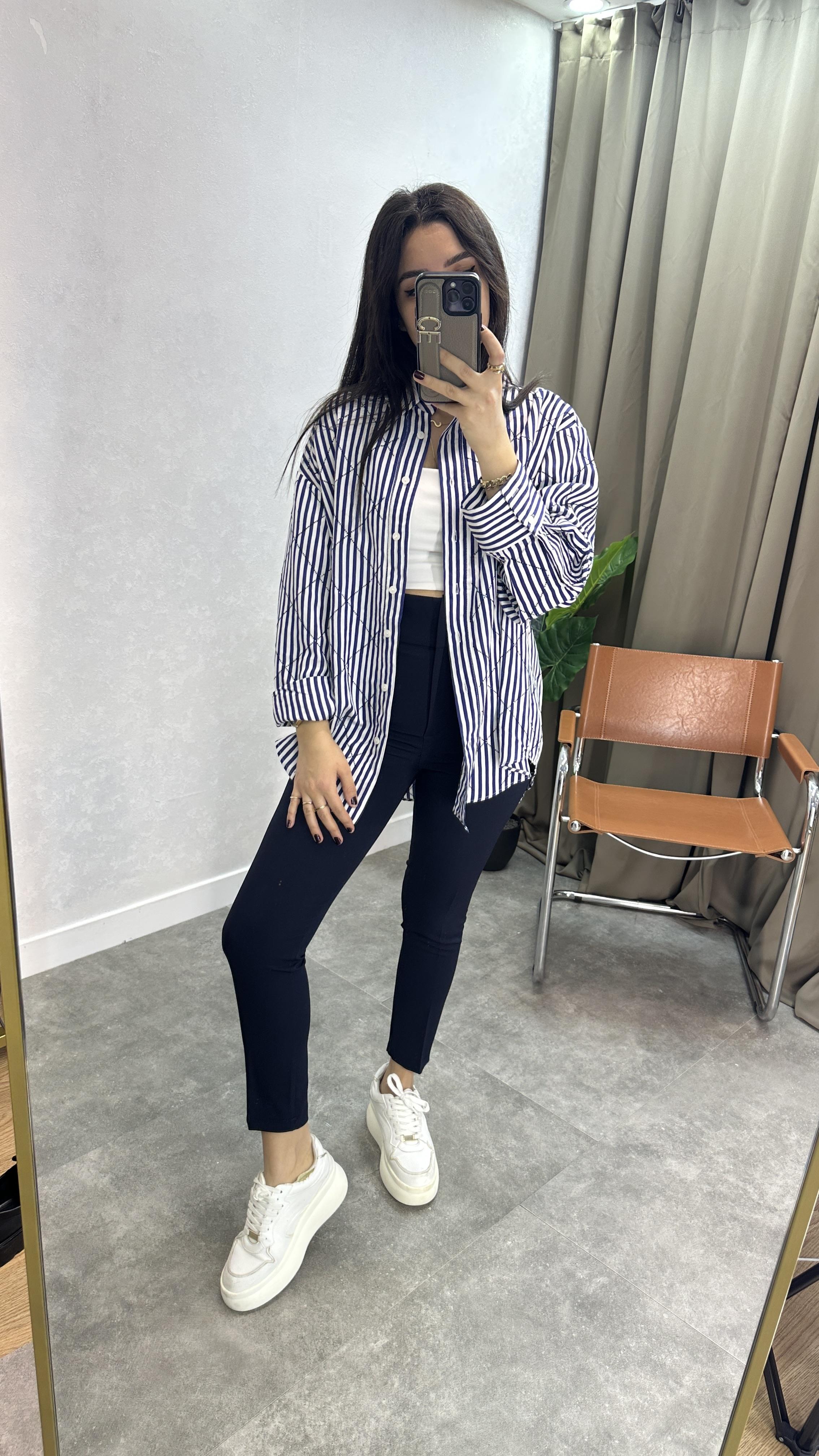 SKİNNY KUMAŞ PANTALON LACİ