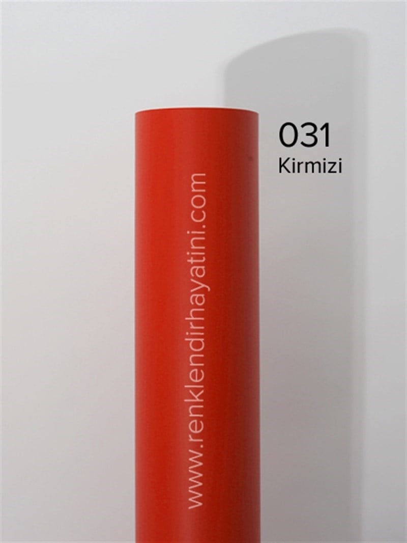 Kırmızı Mat Folyo-031