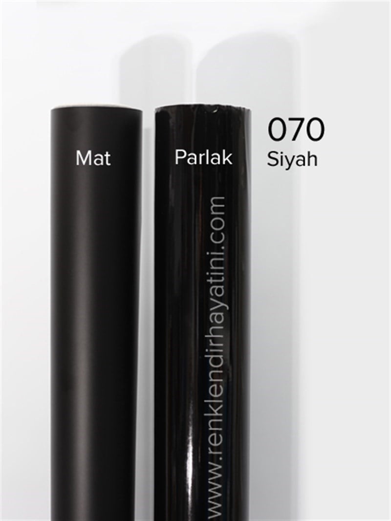 Siyah Folyo Mat-Parlak-070