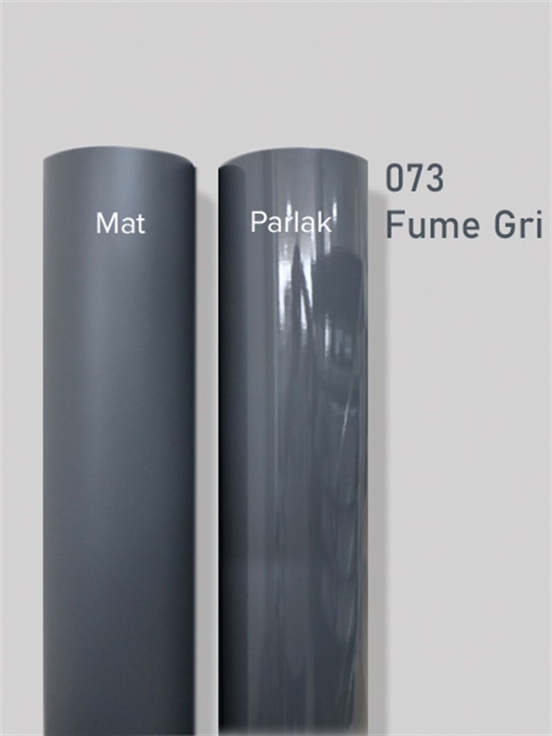 Koyu Gri Mat-Parlak Folyo-073