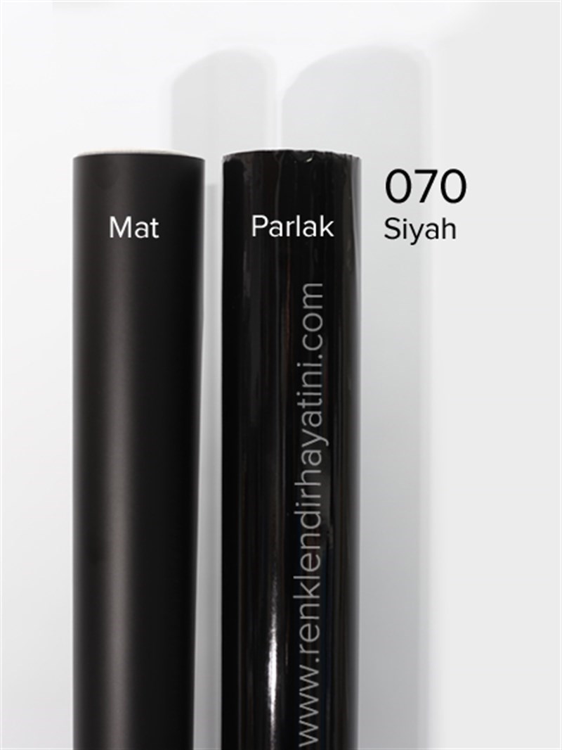 Siyah Folyo Mat-Parlak-070