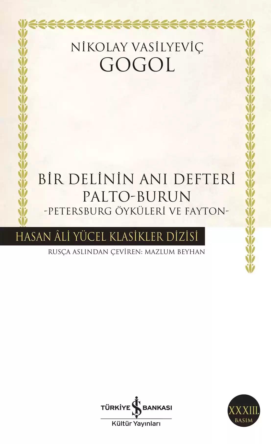 BİR DELİNİN ANI DEFTERİ