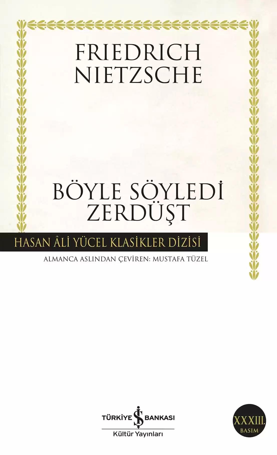 BÖYLE SÖYLEDİ ZERDÜŞT