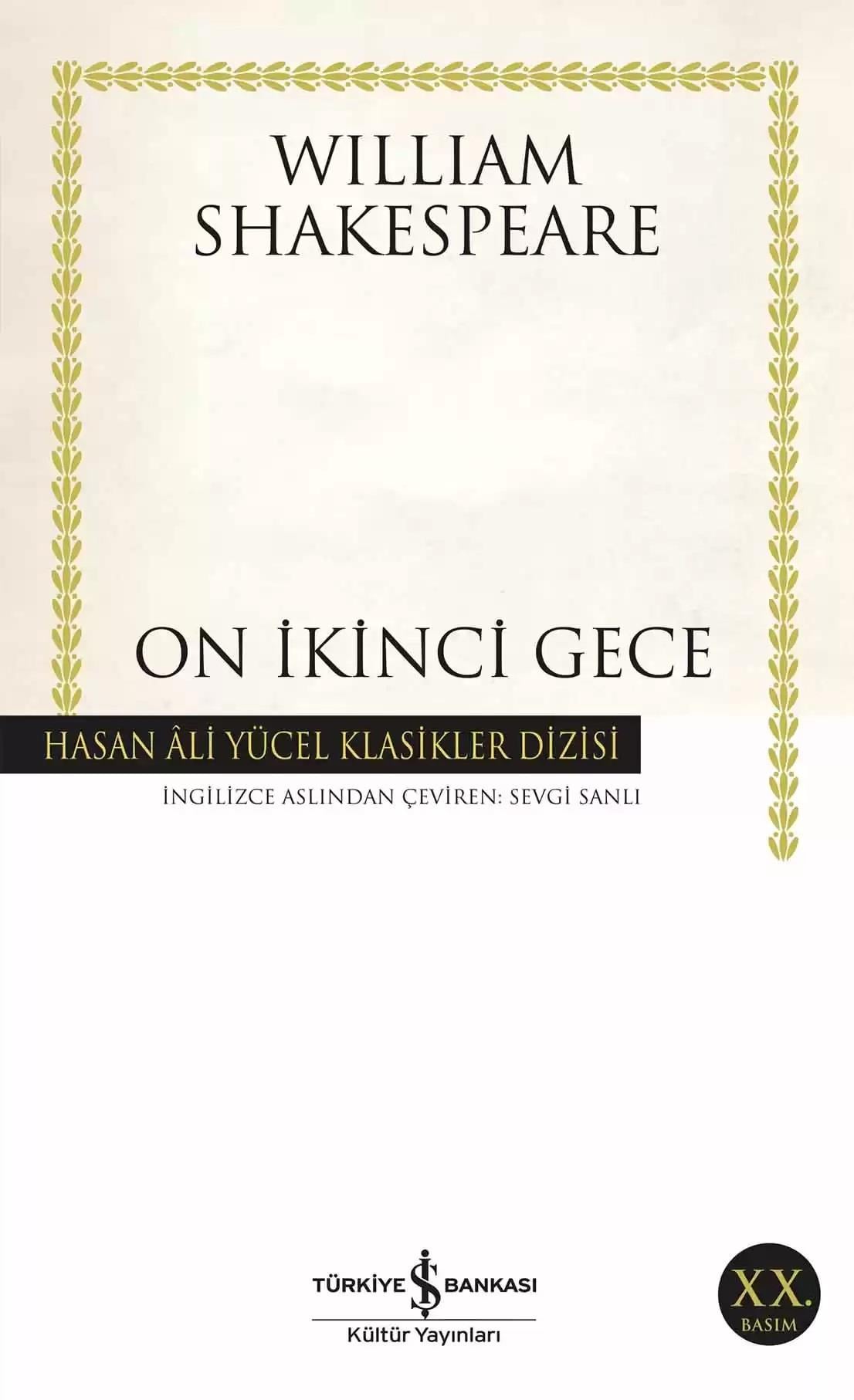 ON İKİNCİ GECE