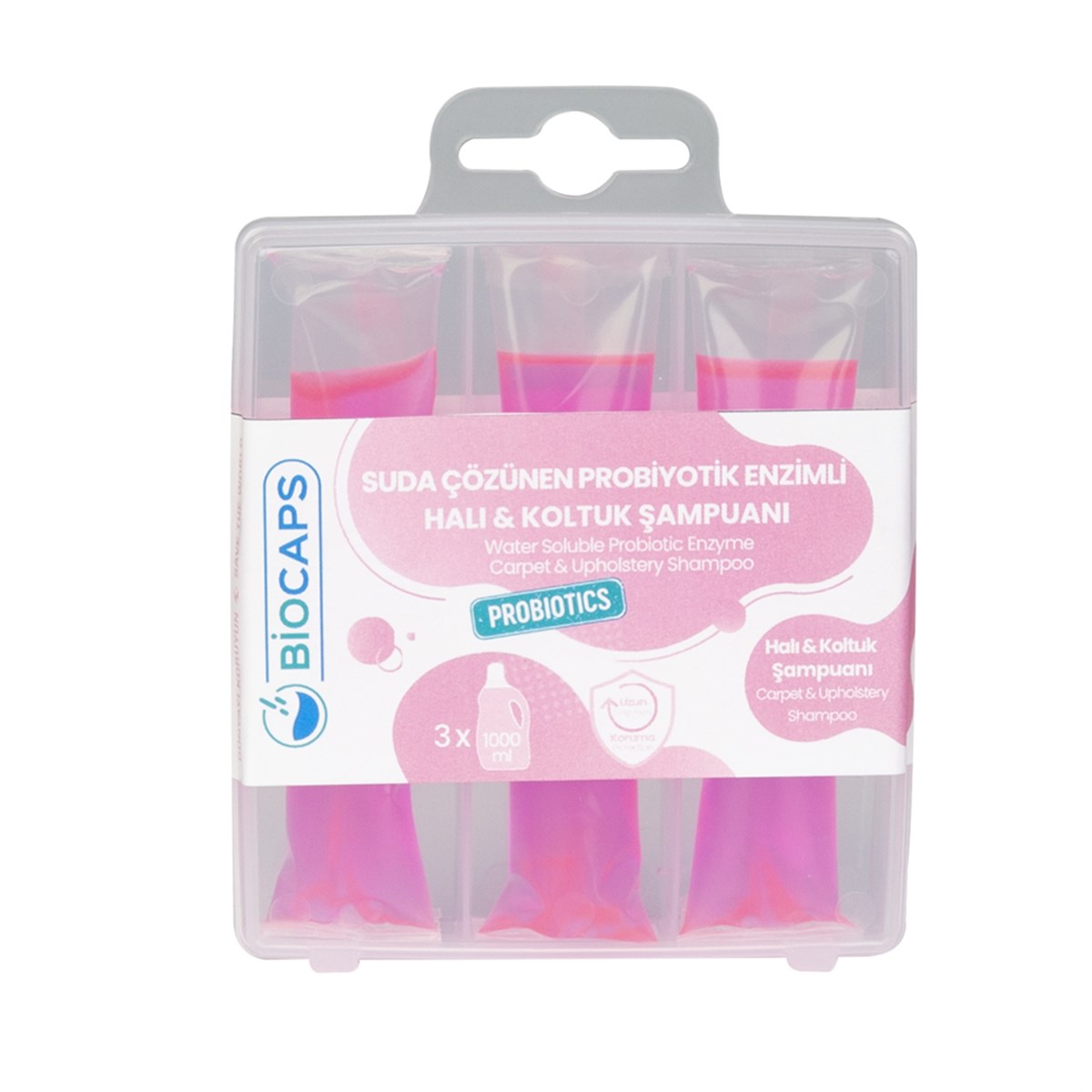 BIOCAPS CC 80 SUDA ÇÖZ.PROB.ENZ.HALI- KOLTUK ŞAMP.