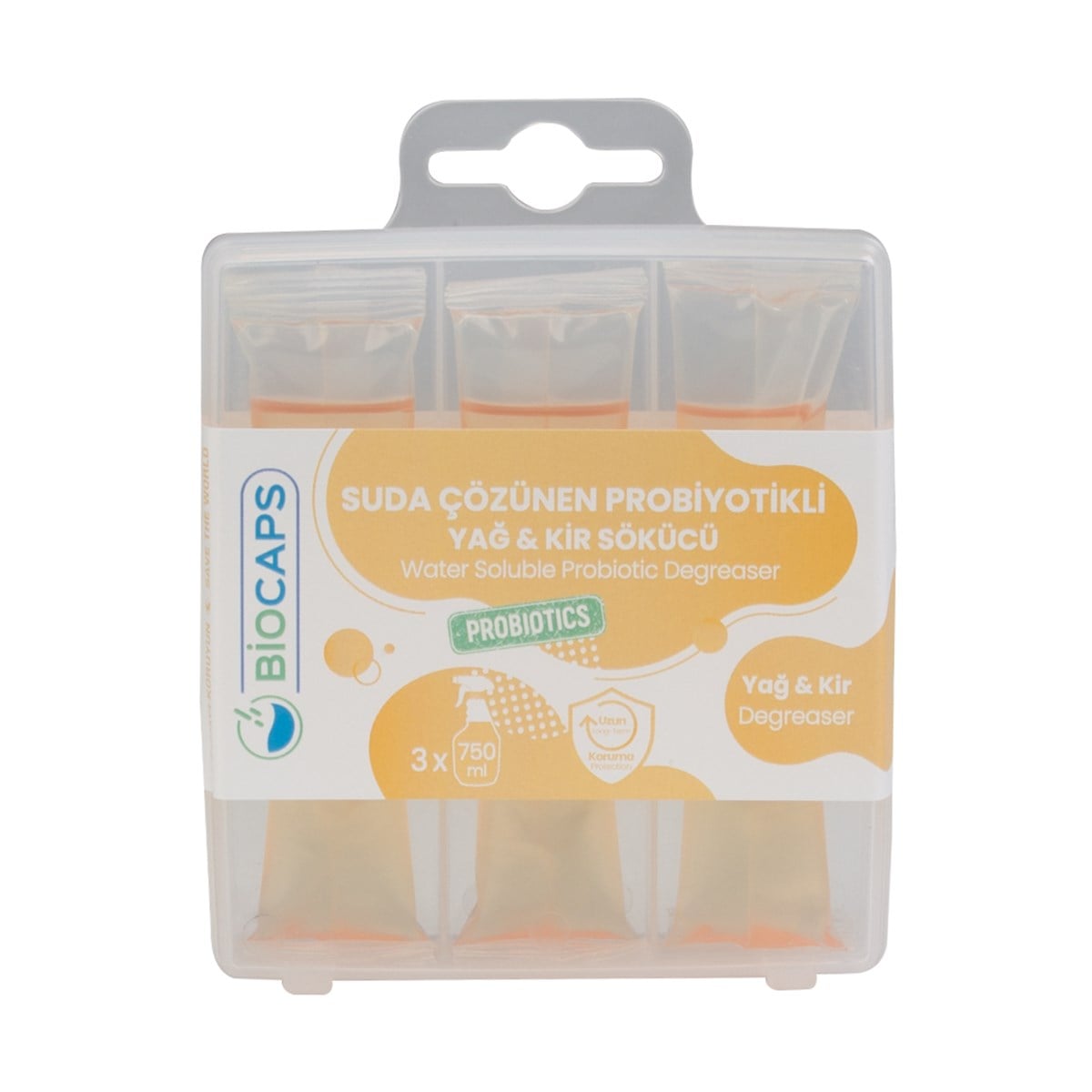 9 06 13 05BIOCAPS KC 50 SUDA ÇÖZÜNEN YAĞ & KİR SÖKÜÇÜ