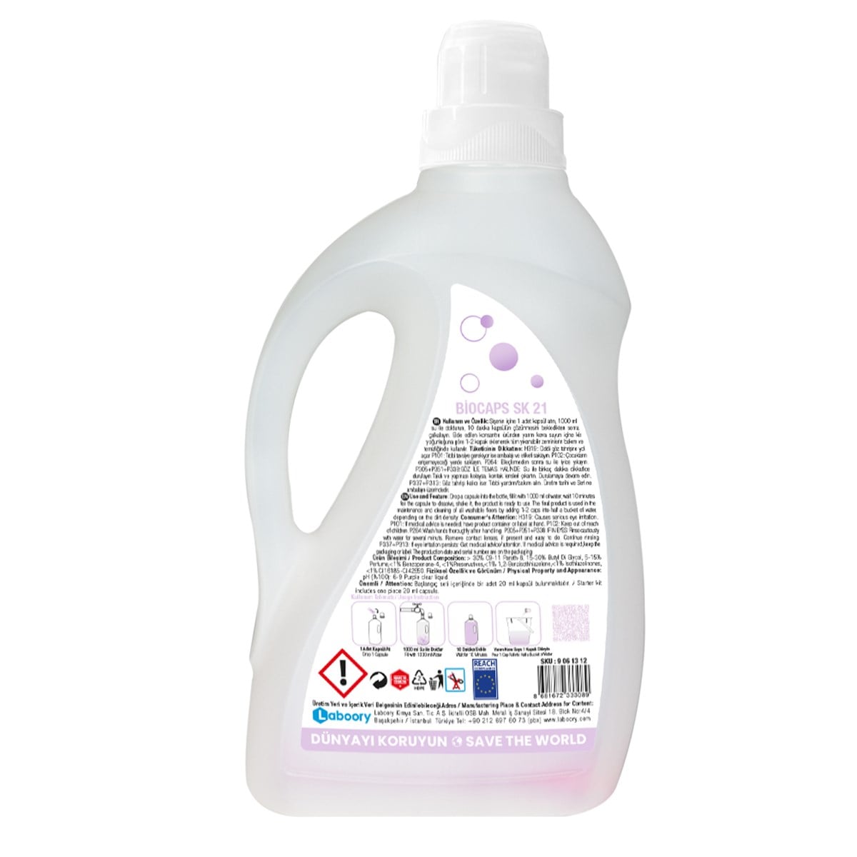 9 06 13 12BIOCAPS SK 21 SUDA ÇÖZÜNEN ZEMİN TEM. BAŞ. PAKETİ